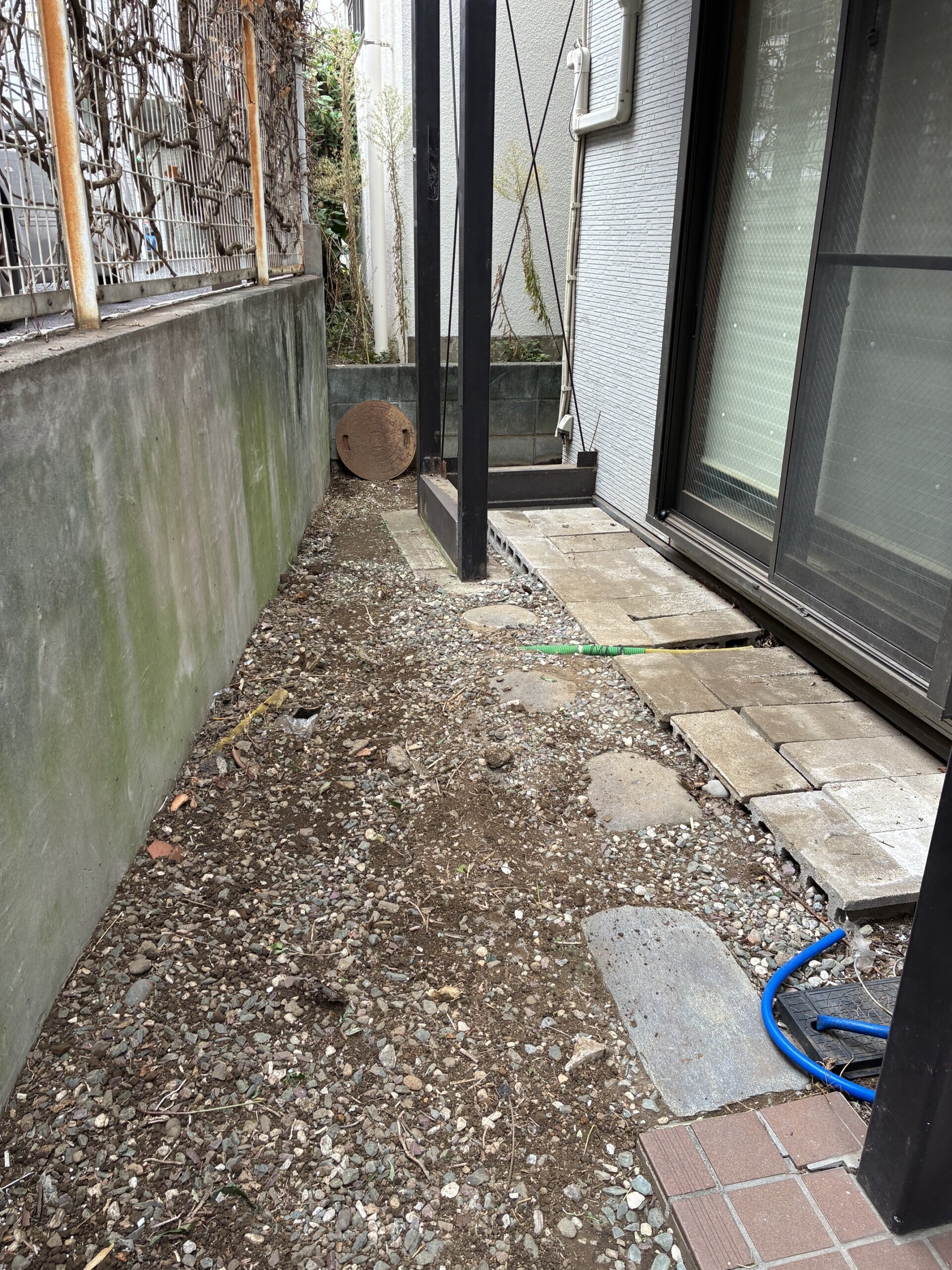 ドウダンツツジ、ハランなど伐採抜根＠練馬区 作業後2