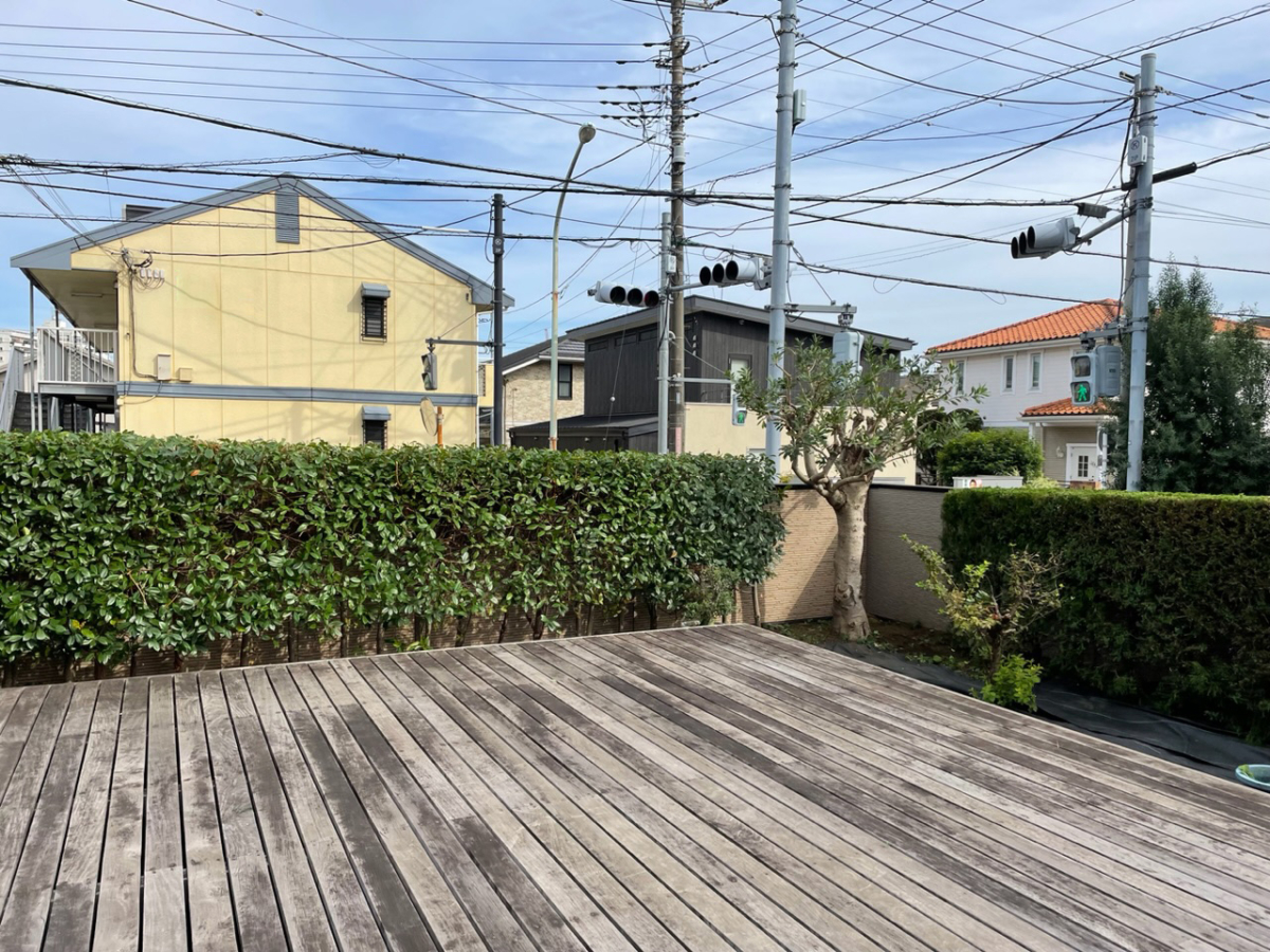 モチノキ、ヤマモモ、レッドロビン、カイズカイブキ剪定＠立川市_2